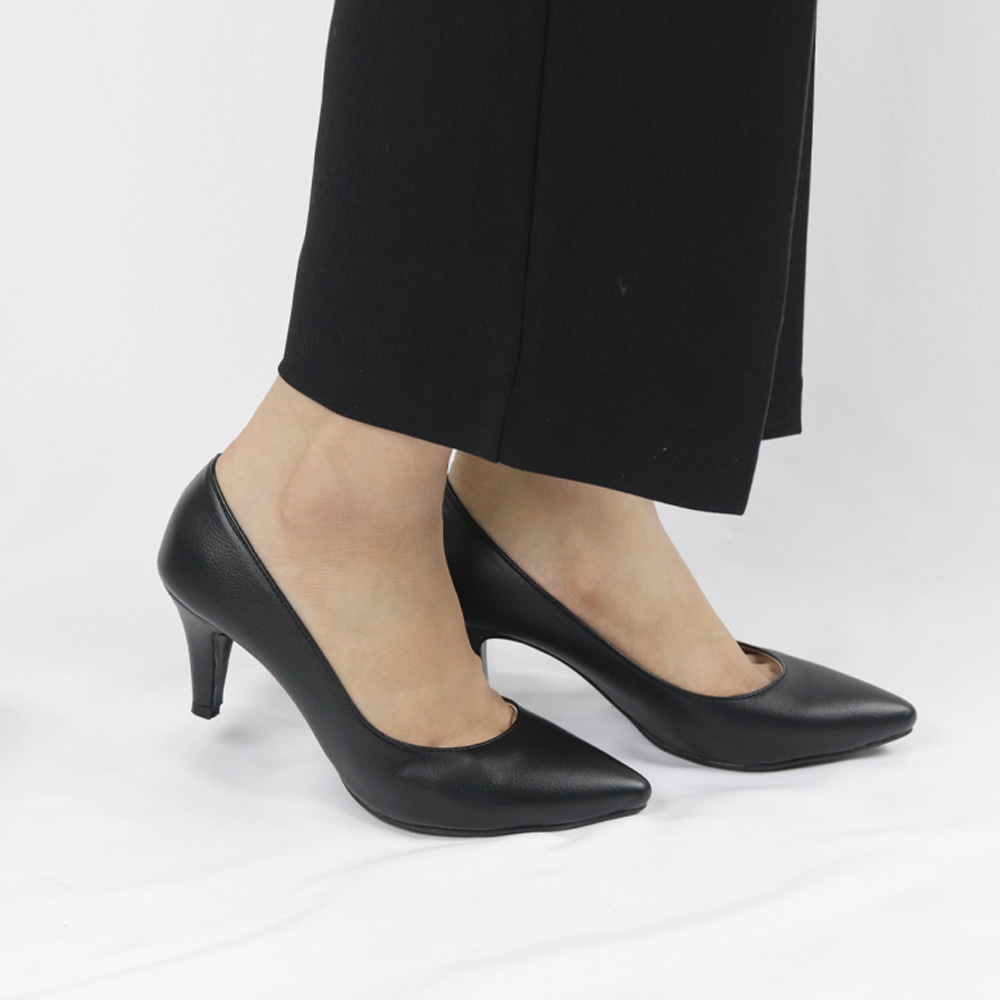 좋으니 빅사이즈 국산구두 발편한 스틸레토 승무원 면접 펌프스 하이힐 7cm 이미지 6