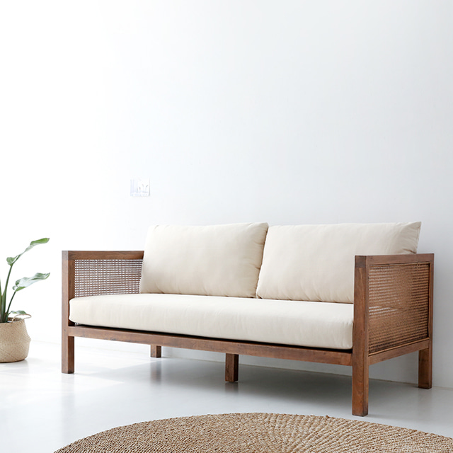 벤치소파 원목 나무 쇼파 미용실 대기실 벤치형 평상소파