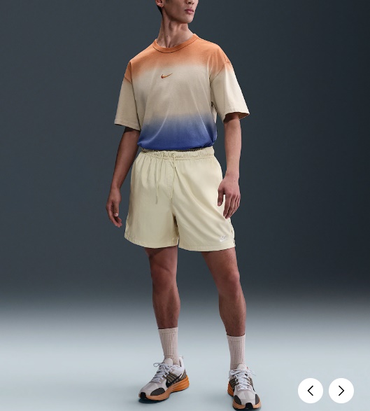 국내매장판 나이키 남성 클럽 우븐 플로우 쇼츠 팬츠 D4 FN3308-229