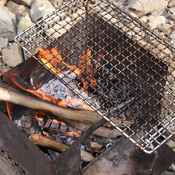 텐트마크디자인 유니버셜 그릴 캠핑 접이식 화로대 스탠드