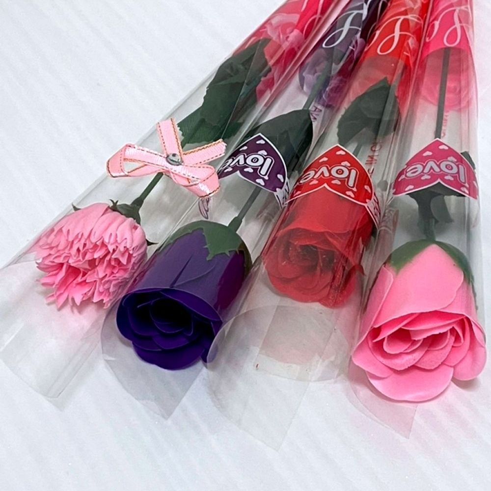 어버이날 스승의날 선물 비누꽃다발 비누장미꽃다발 한송이꽃비누 카네이션 비누꽃 장미꽃 비누 꽃다발 DIY - 상세 이미지 2
