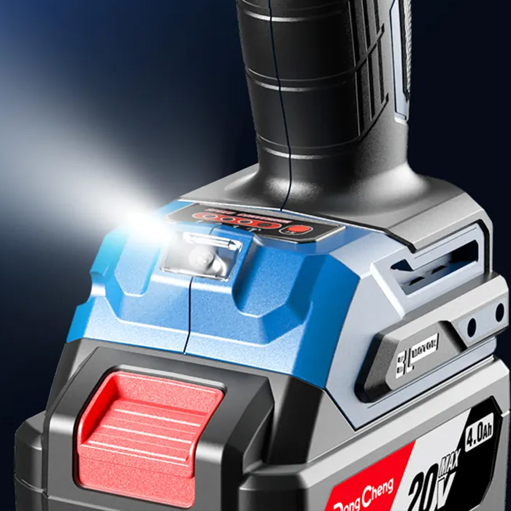 20V 충전 임팩 렌치 하이토크 1288Nm 19mm 배터리 2개 세트 - 상세 이미지 5