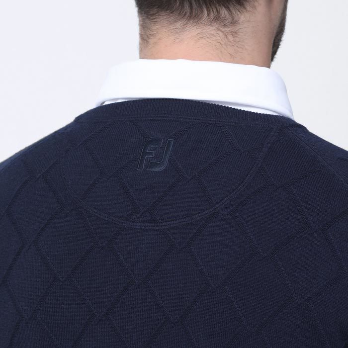 풋조이 FOOTJOY 남성 골프 브이넥 긴팔 스웨터 FJ-F23-M01 3컬러 - 상세 이미지 5