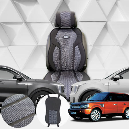 오토패스 레인지로버스포츠(~13) DL 3D 메쉬망 사계절 자동차 시트 커버 1개