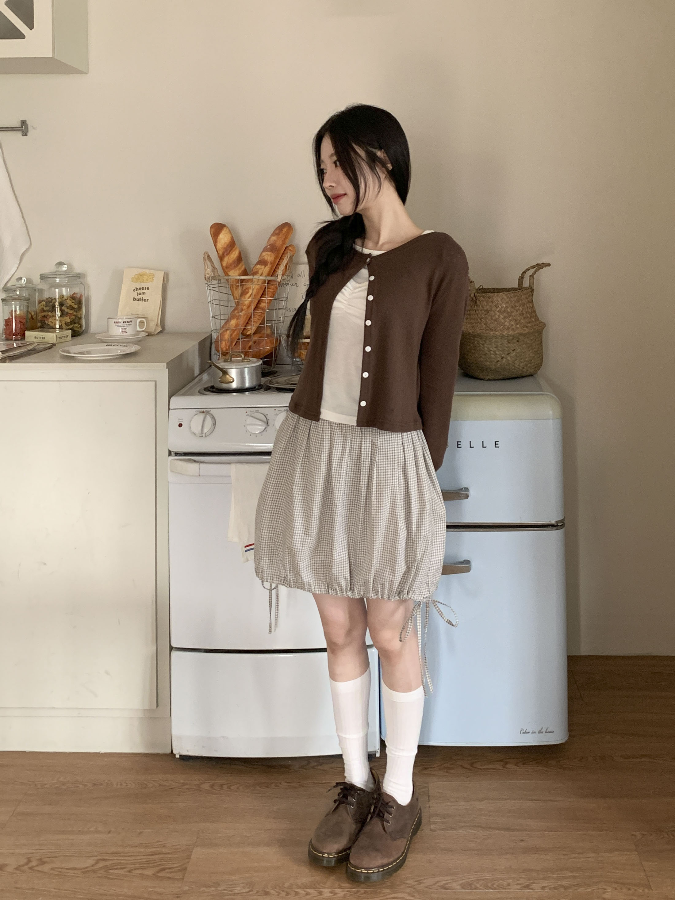 [20%할인/여리핏♡/봄신상] 레인 컬러 펀칭 가디건 8color 상세 이미지 26