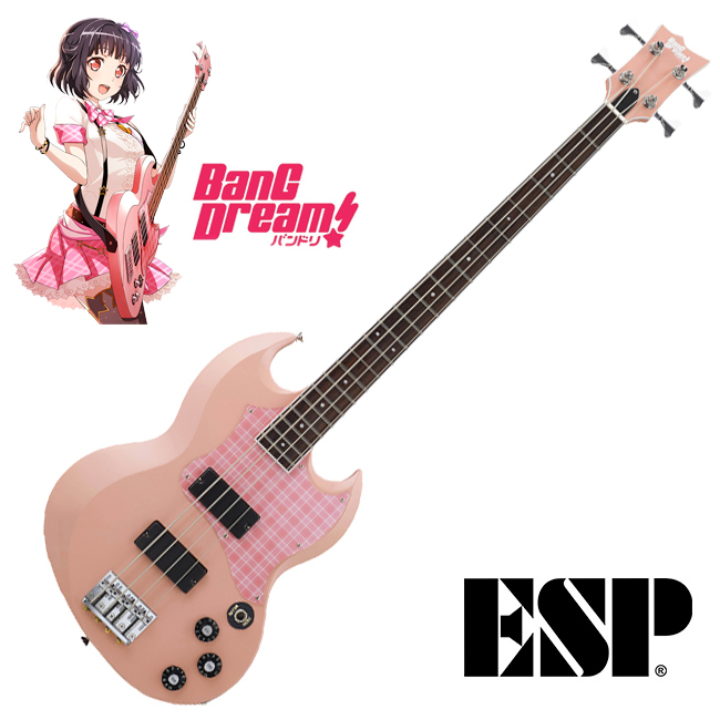 ESP BanG Dream Poppin Party VIPER BASS Rimi 베이스 : 기타토크