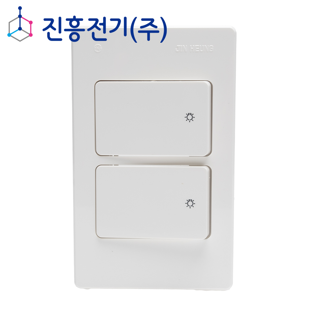 진흥전기 V 시리즈 2구 스위치 - 상품 이미지