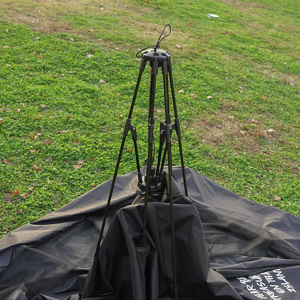 블랙 비어드 선 쉘터 원터치 그늘막 텐트 나들이 피크닉 공원
