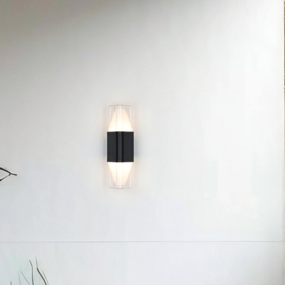 KS인증/무료+당일발송 외벽등 LED 야외 외부 모던 베란다 포인트 벽등 벽부등 블랙 - 메인 이미지