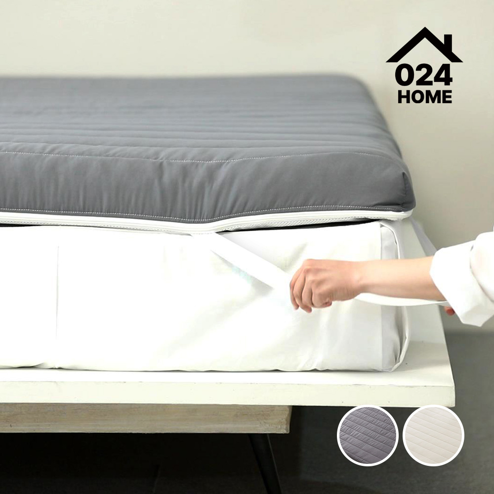 024홈 국민커버 메모리폼 라텍스 9존 통폼 요토퍼 매트리스 토퍼커버 Q