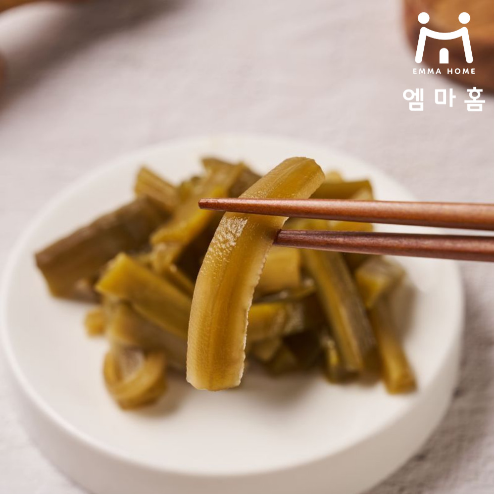 엠마홈 궁채장아찌 줄기상추 상추대 장아찌 250g - 상품 이미지