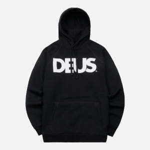 데우스 ALL CAPS HOODY 후드티 DMF88526-BLK 착용 후기 | 사이즈/핏 총정리 - 상품 이미지 1