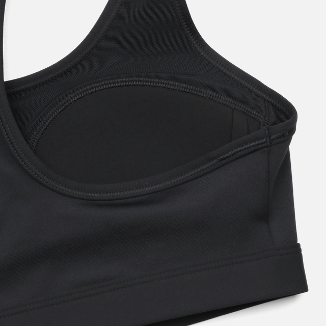 나이키 우먼 스우시 미디엄 서포트 패드 스포츠브라 DX6822-010