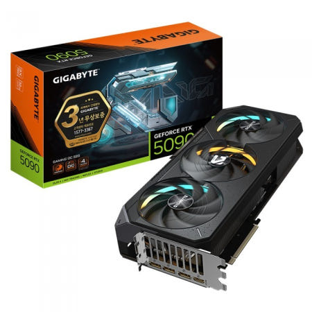 -GIGABYTE 지포스 RTX 5090 GAMING OC D7 32GB 제이씨현-(빠른배송)
