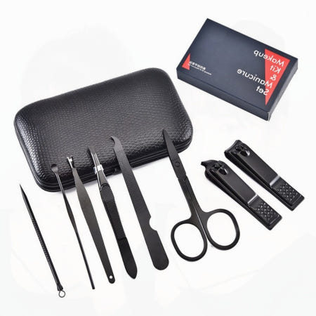 네일 케어 세트 손톱깎이 눈썹집게 귀이개 미용 손톱 손질