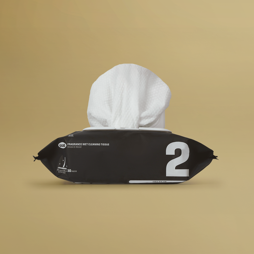 까띠 고급 향기 청소포 청소 세정 향균 물걸레 대형 밀대 다용도 30매 2컬러(4개) - 상세 이미지 5