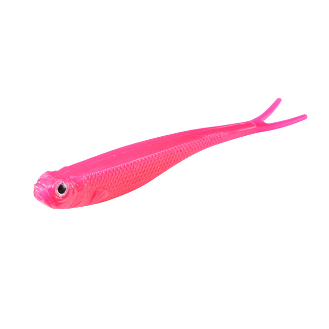 버클리 파워베이트 파워 저크쉐드 5인치 UV 광어웜 다운샷웜 SPK 솔리드핑크, 12.7cm(5인치) - 메인 이미지