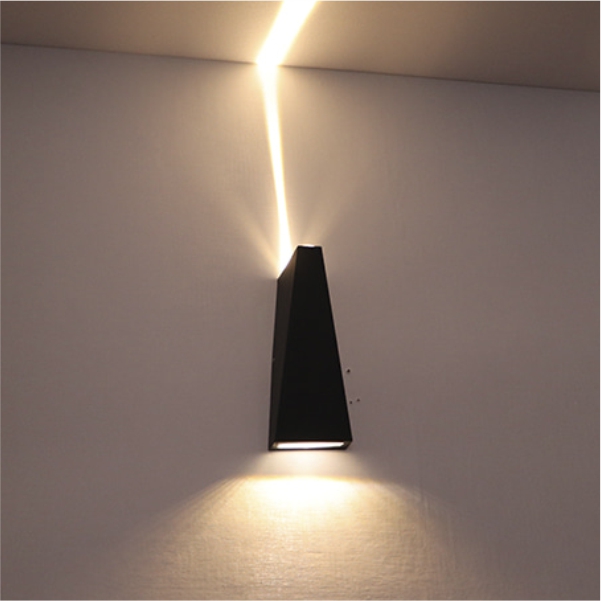 LED 에코 블레이드 2등 벽등 5W 블랙 동성조명 - 상품 이미지