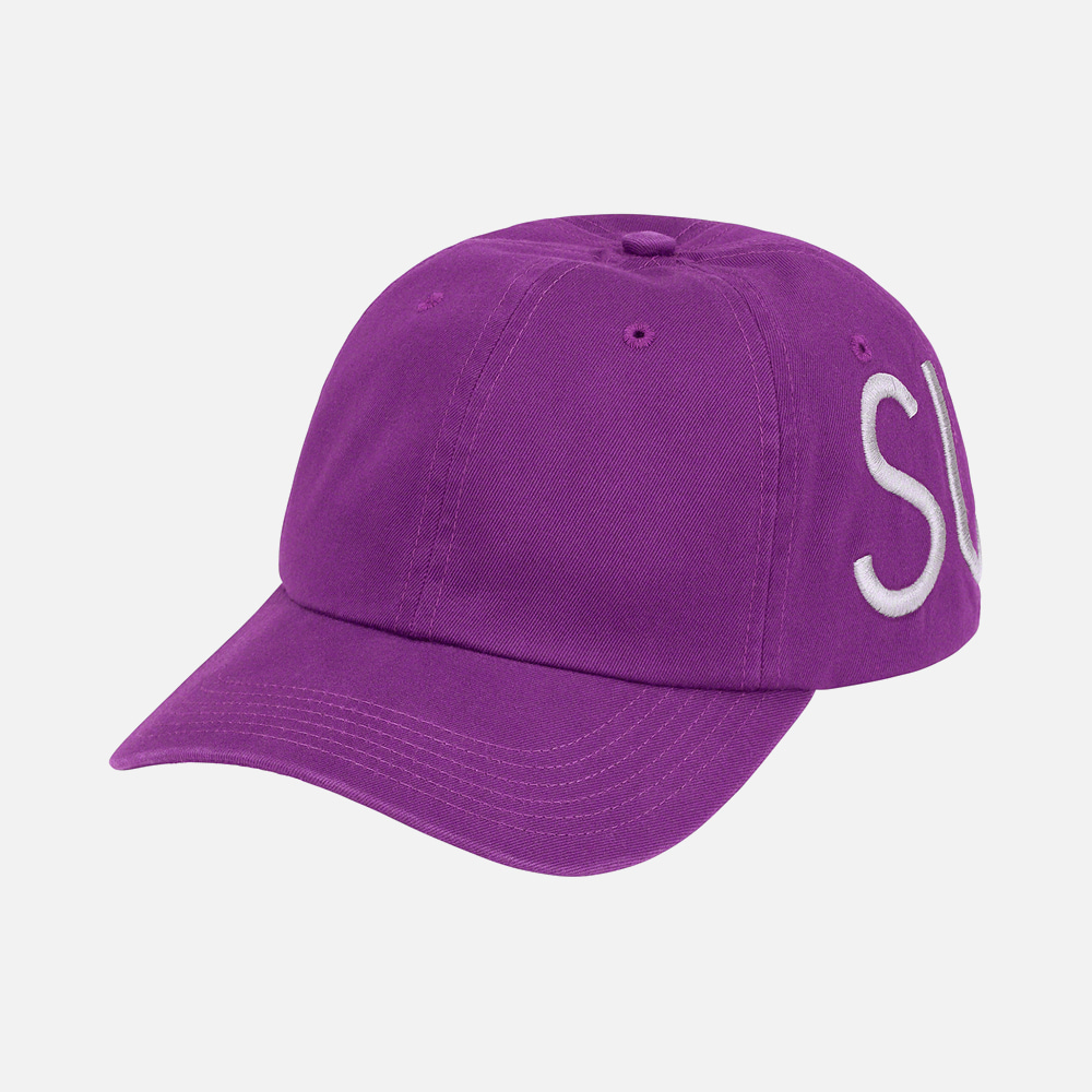 슈프림 Spread 6-Panel 캡 모자 SS22H62-PLUM - 상품 이미지