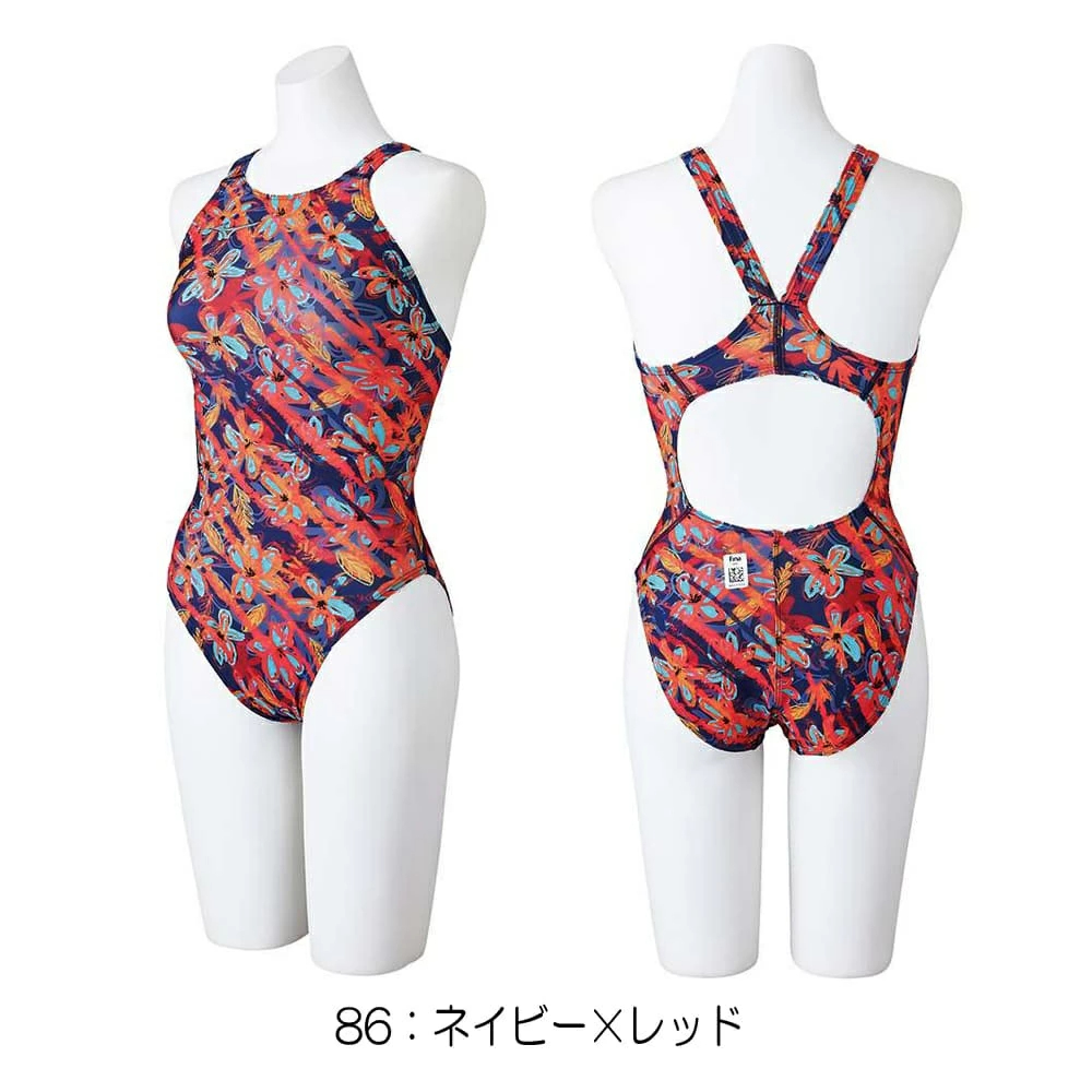 미즈노 MIZUNO 스트림에이스 수영복 선수용 미디엄컷 N2MAB876 2컬러 - 상세 이미지 2