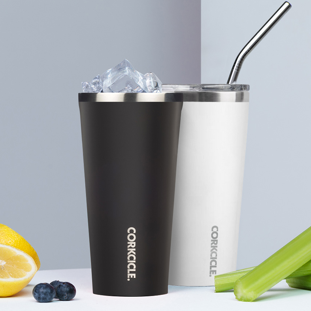 콕시클 스텐텀블러 보온 보냉컵 리유저블컵 470ml, 버터크림 - 상세 이미지 2