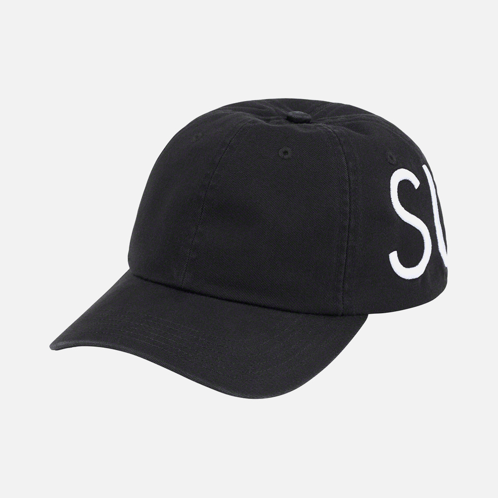슈프림 Spread 6-Panel 캡 모자 SS22H62-BLACK - 상품 이미지