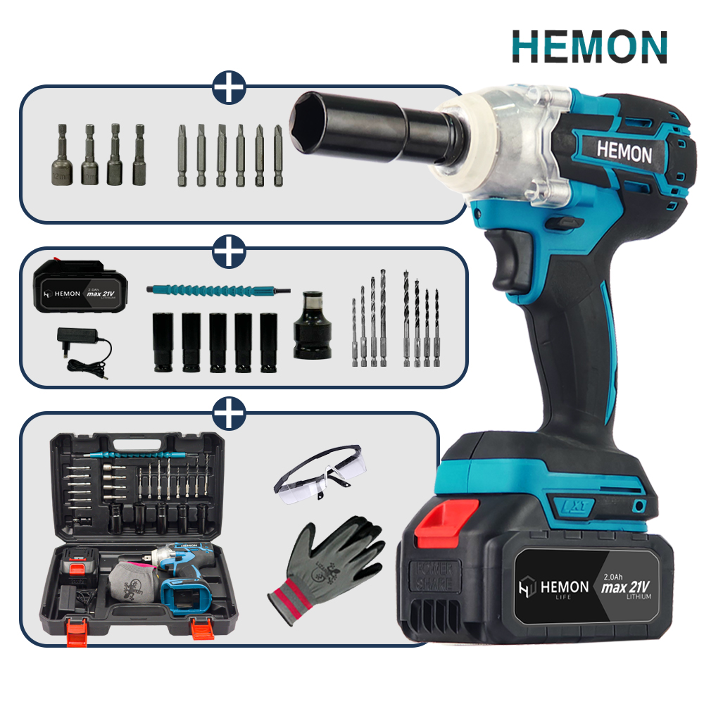 헤몬 임팩드릴 전동드릴 드라이버 무선 충전 풀세트
