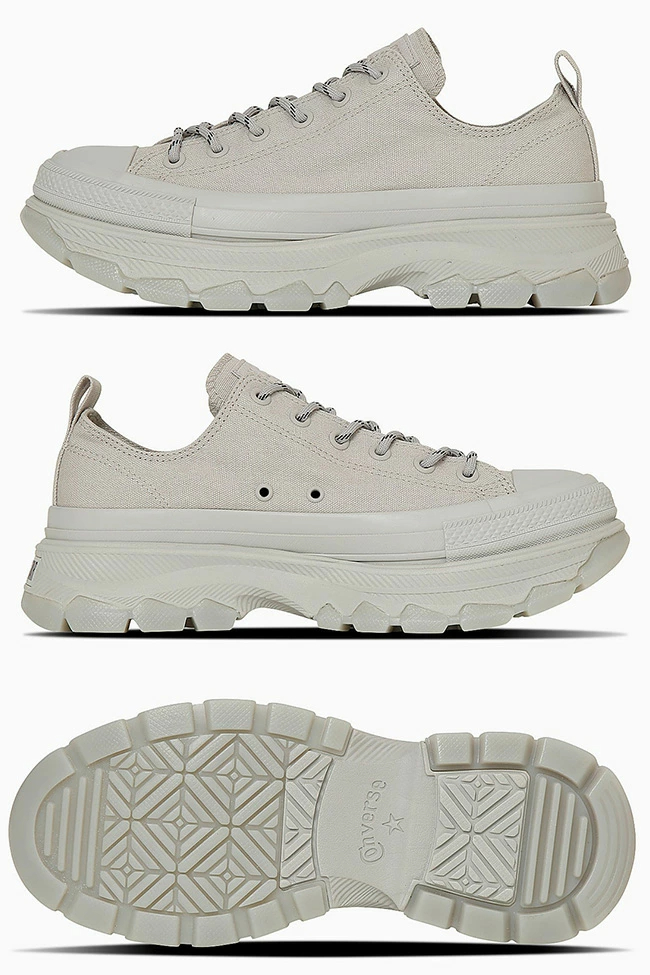 컨버스 CONVERSE 올스타 트랙웨이브 CS OX 스니커즈 블랙 그레이 - 상세 이미지 4