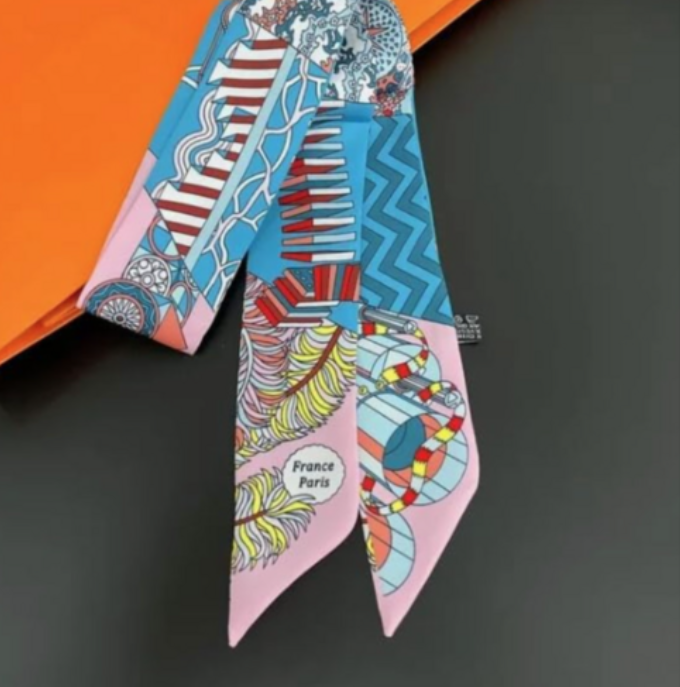 올리비아뉴욕 20종 명품 쁘띠 방도 도트 스트라이프 페이즐리 가방 목스카프