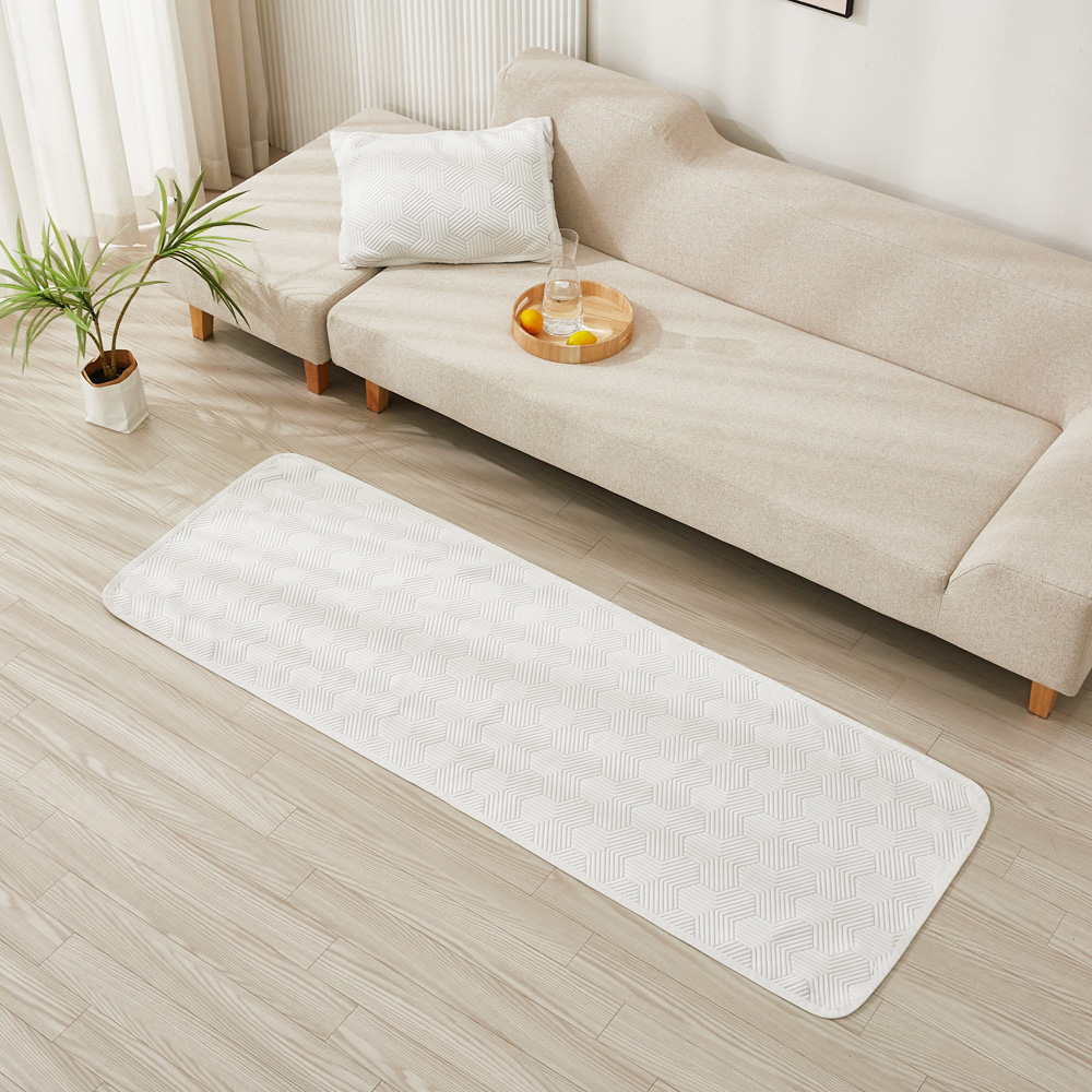 쿨매트 듀라론 여름 냉감 아이스 냉매트 쿨링 침대 쿨패드 화이트, XS(미니싱글)