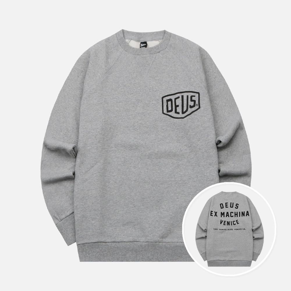 올아이원트 데우스 VENICE ADDRESS CREW 맨투맨 T_DMW48259D-GRM - 최저가 82,950원