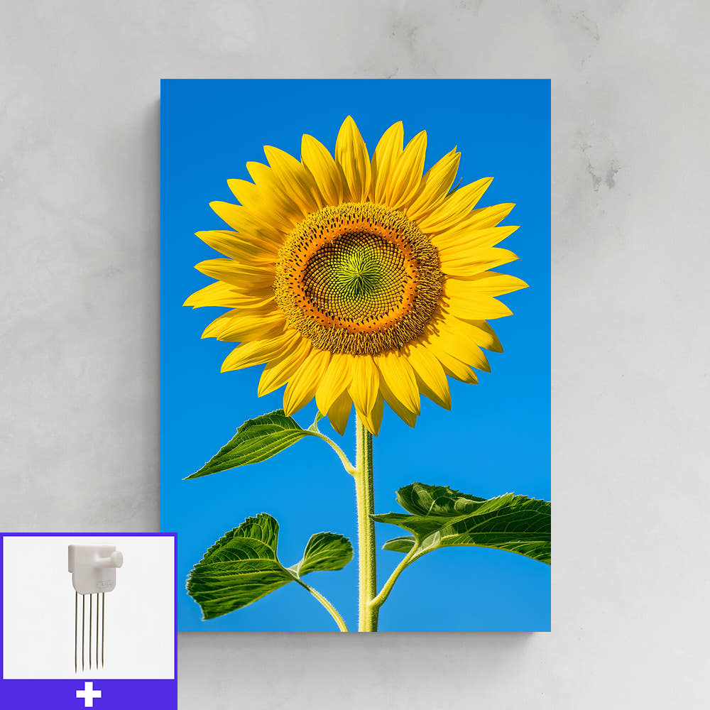 럭키해바라기 A1 59.4X84.1cm 캔버스액자 해바라기그림