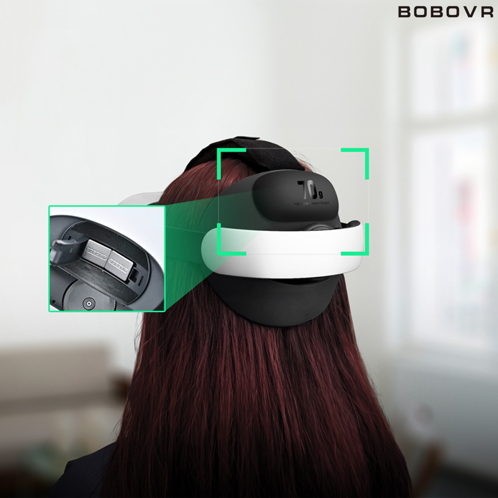 메타퀘스트3 스트랩 3S호환 BOBOVR E3 엘리트 헤드스트랩 악세사리 - 상세 이미지 4