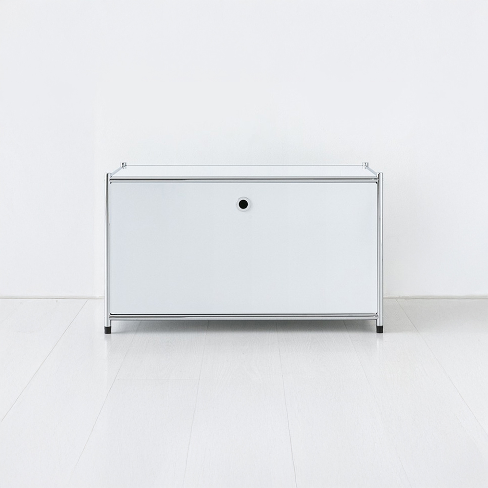 심플리 수납장 BC012 770x400x445mm, 1단, 퓨어화이트 2498.8188 - 메인 이미지