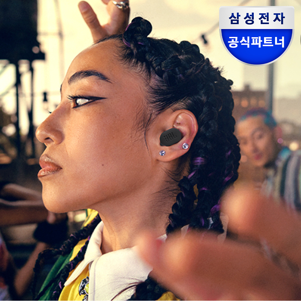 삼성전자 JBL TUNE BUDS2 노이즈캔슬링 블루투스 무선 이어폰 블랙