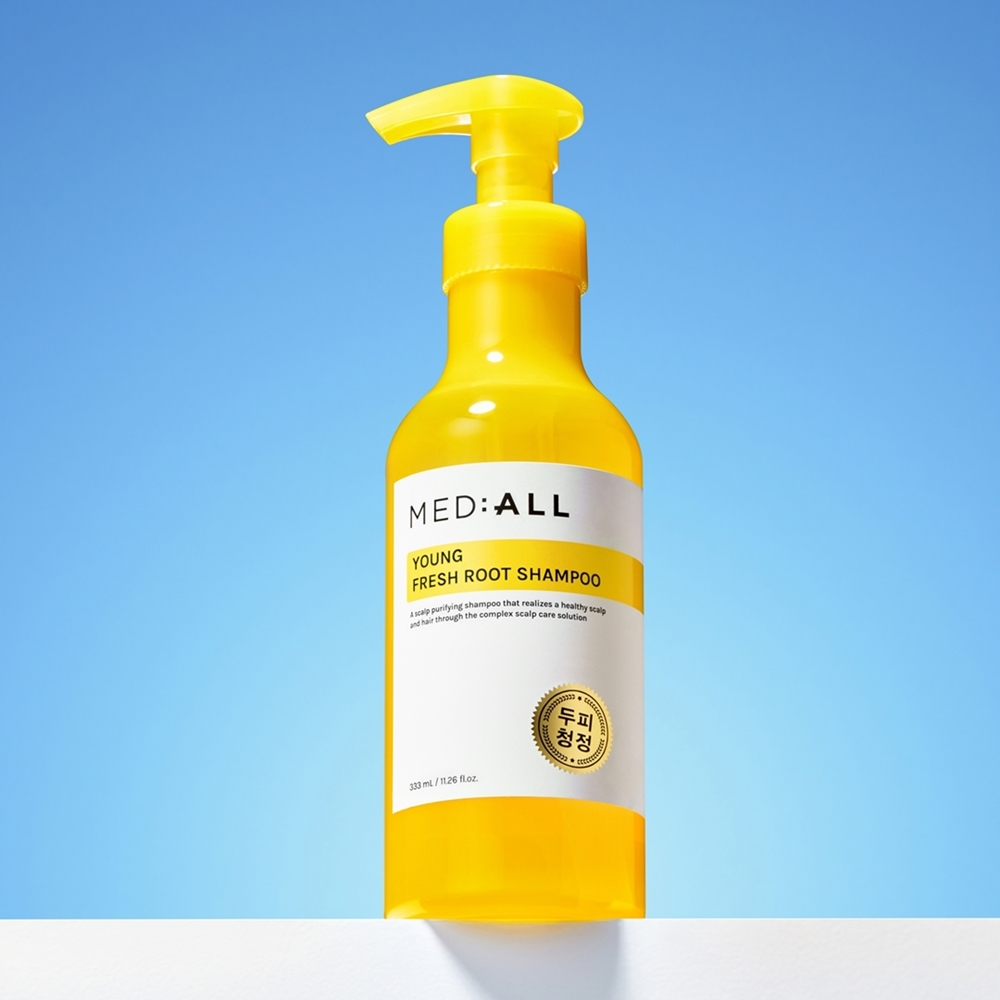 메디올 두피청정 영 프레시 루트 샴푸 333ml, 3개 - 상품 이미지