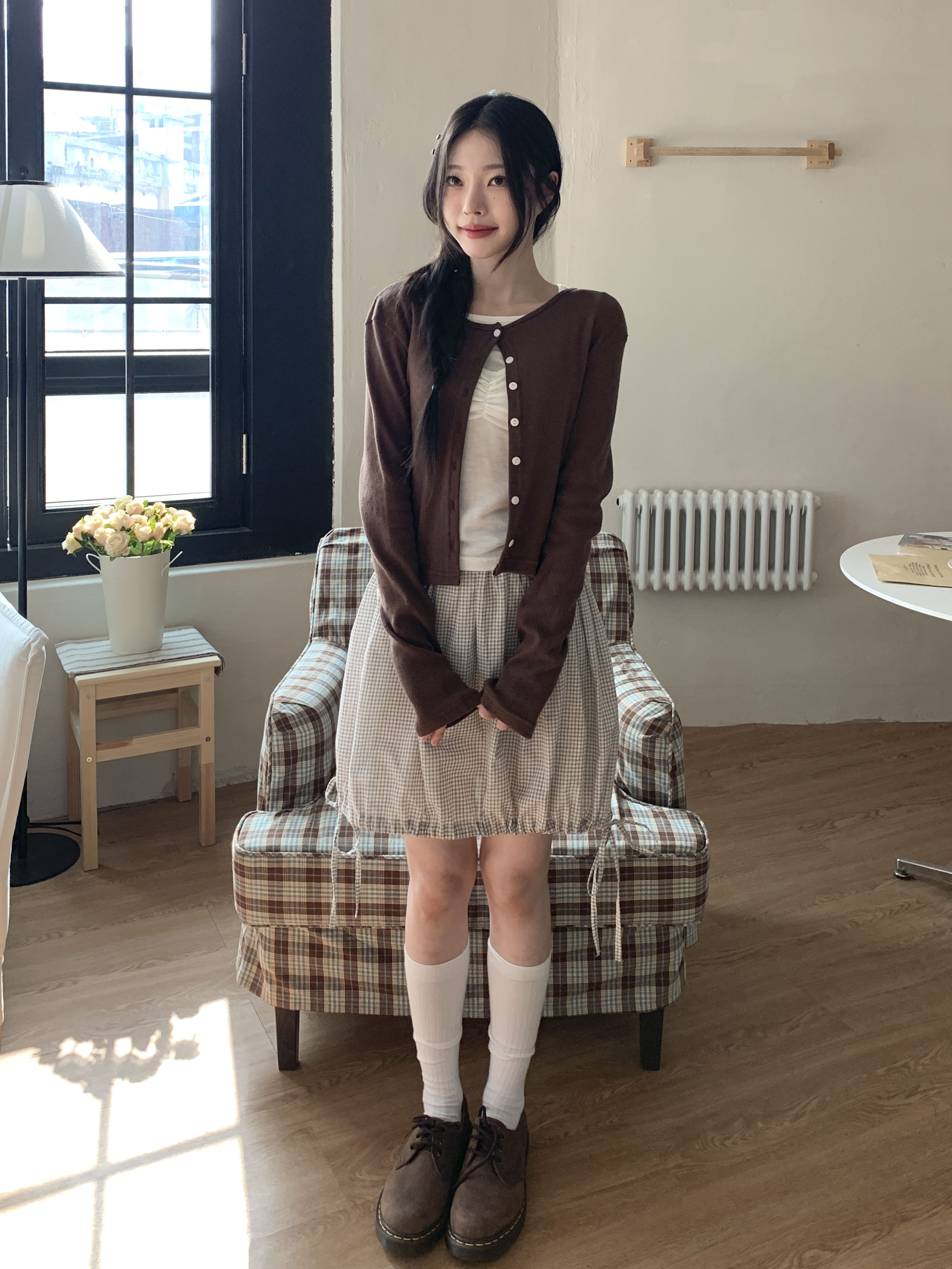 [20%할인/여리핏♡/봄신상] 레인 컬러 펀칭 가디건 8color 상세 이미지 24