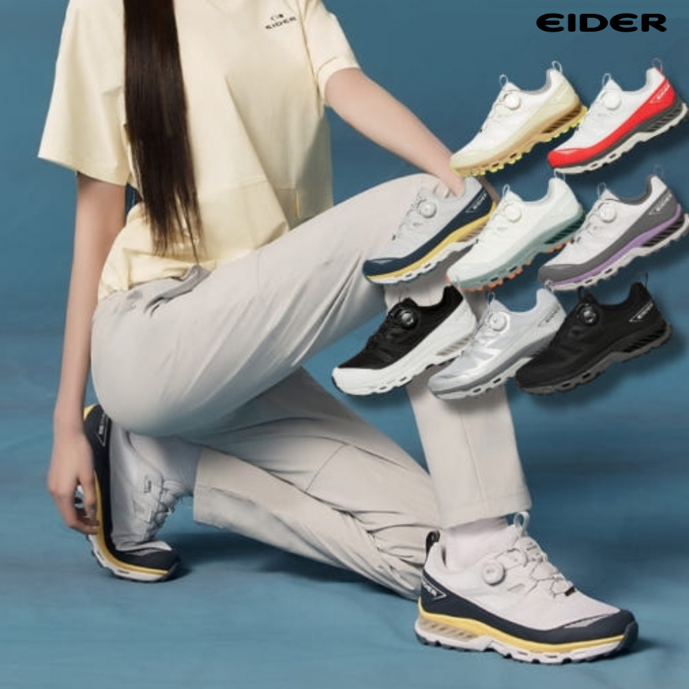 아이더 등산화 고어텍스 방수 트레킹화 커플 운동화 에어로 쿠쉬 - 상품 이미지