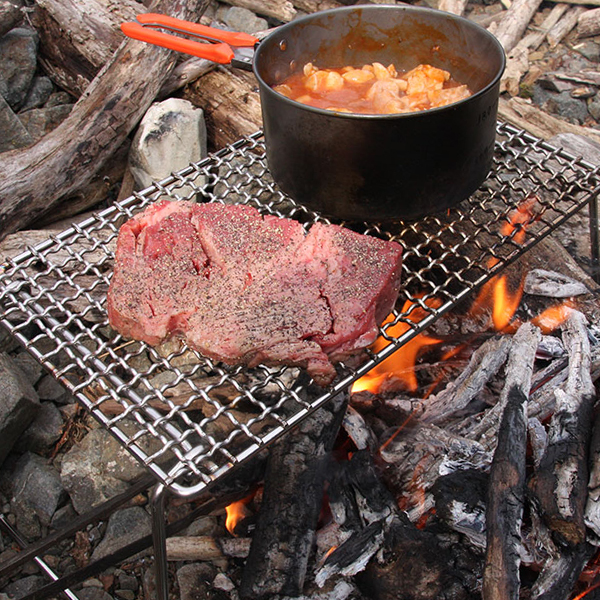 텐트마크디자인 유니버셜 그릴 캠핑 접이식 화로대 스탠드