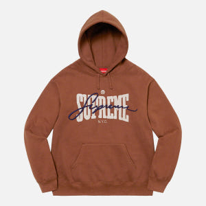 슈프림 Embroidered Chenille Hooded Sweatshi... 착용 후기 | 사이즈/핏 총정리 - 상품 이미지 1
