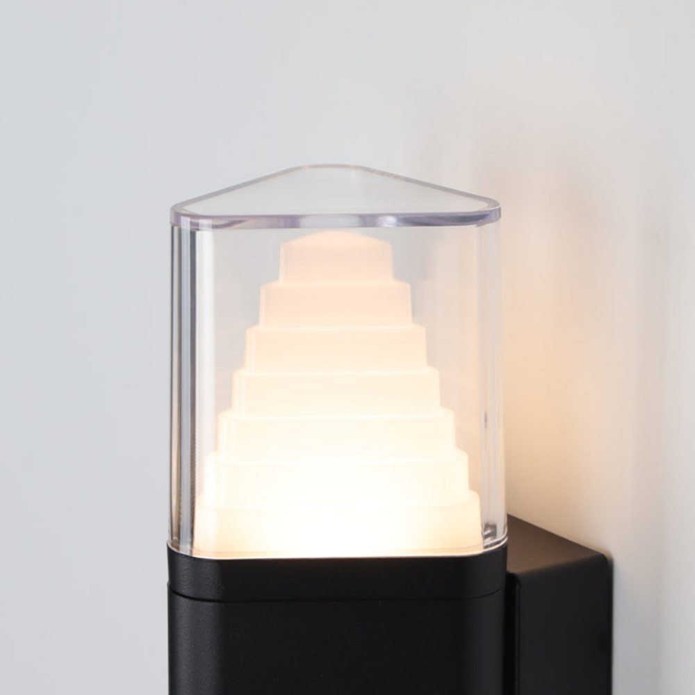 KS인증/당일발송 외벽등 LED 모던 야외 외부 포인트 베란다 벽등 벽부등 블랙 - 상세 이미지 2