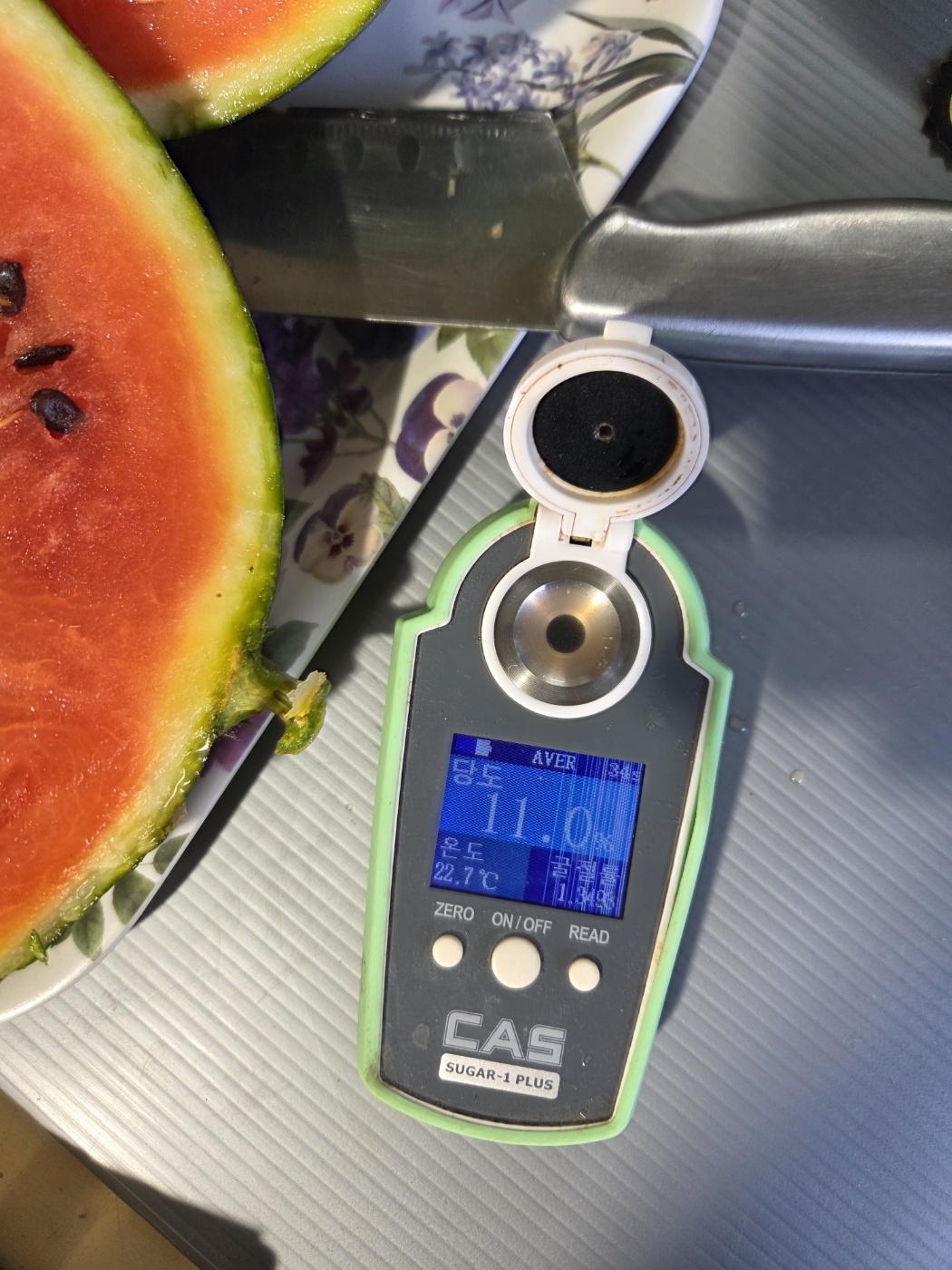 고당도 맛있는 꿀수박 3KG 4KG 5KG 6KG내 1개입 흑수박 애플 함안수박 - 상세 이미지 3