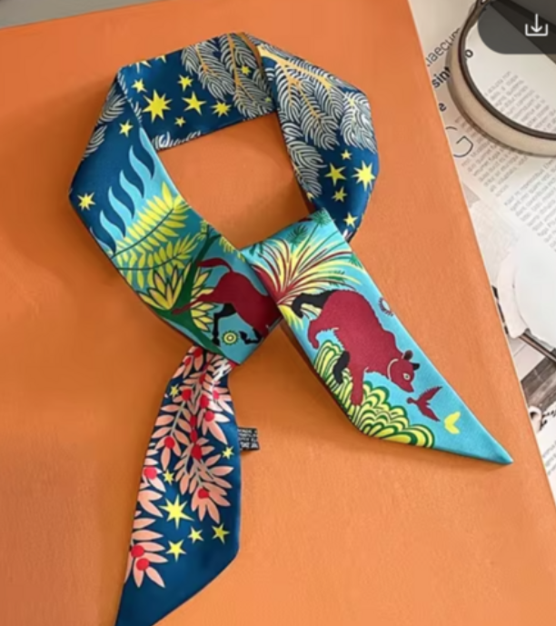 올리비아뉴욕 20종 명품 쁘띠 방도 도트 스트라이프 페이즐리 가방 목스카프