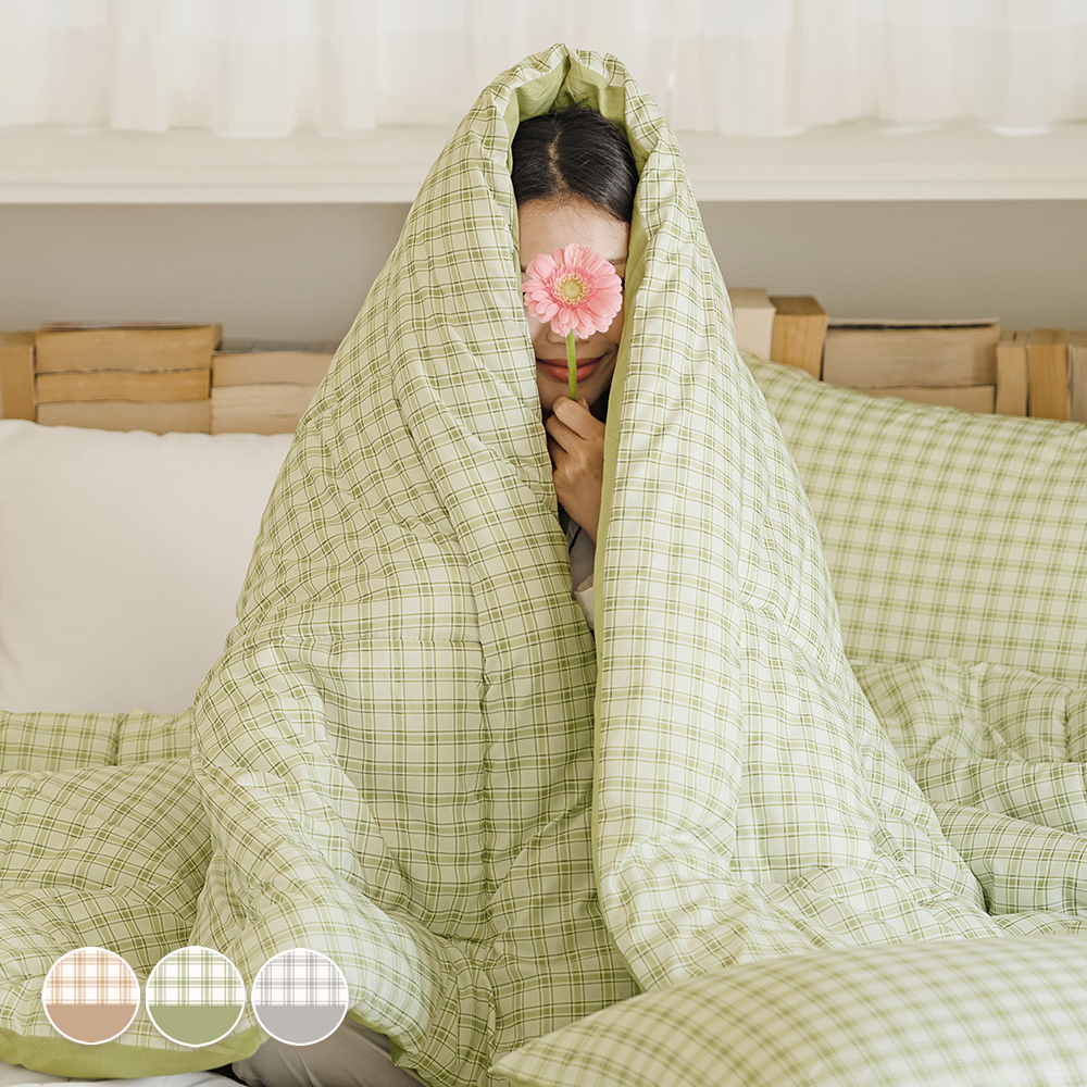 NEW 모노체크 먼지없는 사계절 차렵이불 SS