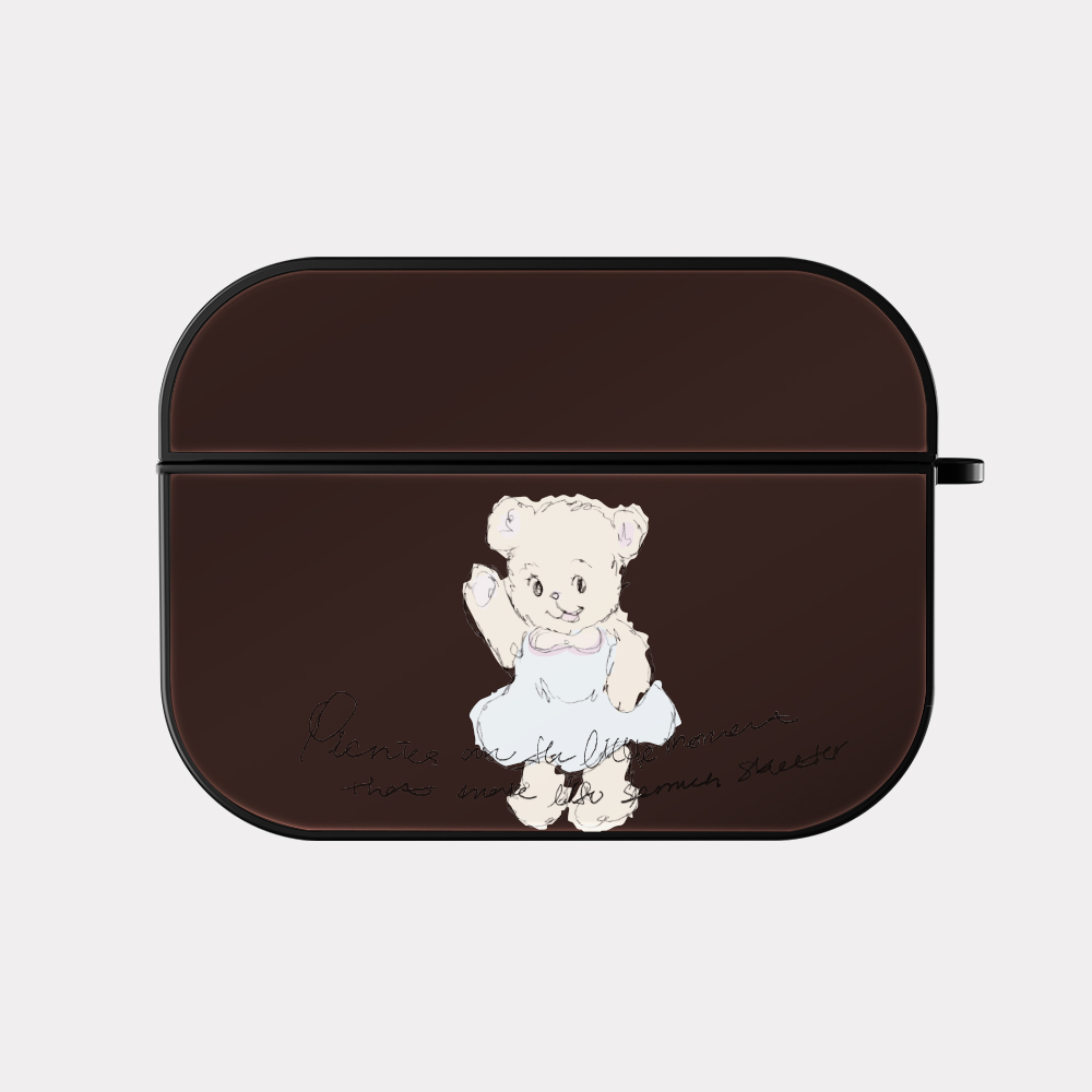 adorable bear 에어팟 프로 케이스 하드 범퍼 - 상세 이미지 2