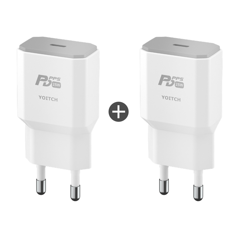 1+1 고속 충전기 PD 25W Cto C타입 초고속 어댑터 삼성 갤럭시S22 울트라 호환