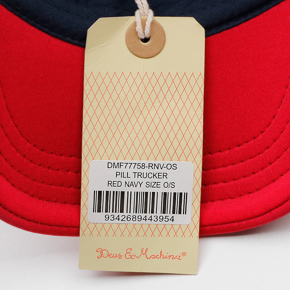 데우스 PILL TRUCKER 메쉬캡 모자 DMF77758-RNV