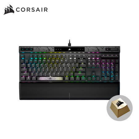 커세어 K70 MAX RGB 자석축 래피드트리거 게이밍 기계식 키보드 골드키캡 에디션