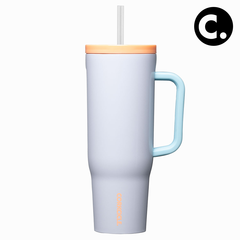 콕시클 크루저 40oz 스텐 보냉 텀블러 대용량 손잡이 빨대 1180ml, 롤러스케이트 데이트 - 메인 이미지