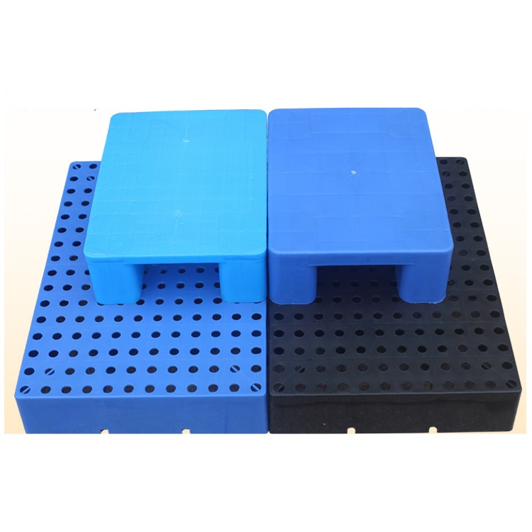 플라스틱 파렛트 방습 보드 물류창고 지게차 받침대 40x30x12cm 노란색 1개 - 상품 이미지